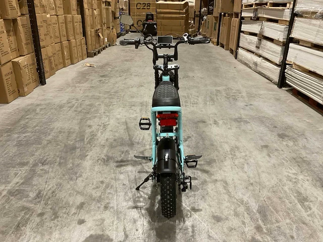 C80 mini light blue elektrische fiets - afbeelding 4 van  23