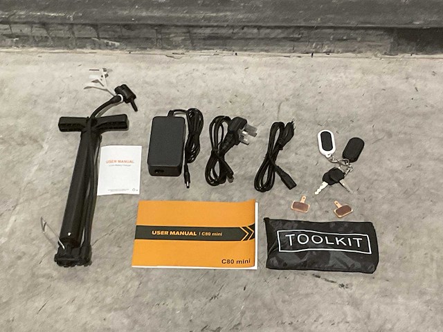 C80 mini nardo grey elektrische fiets - afbeelding 39 van  60