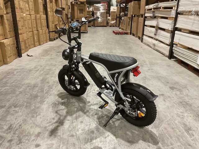 C80 mini nardo grey elektrische fiets - afbeelding 12 van  16