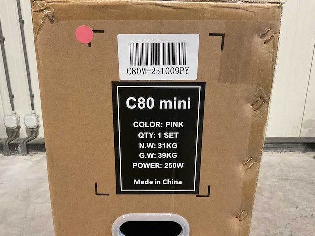 C80 mini roze elektrische fiets - afbeelding 23 van  63