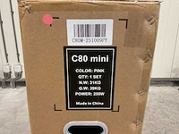 C80 mini roze elektrische fiets - afbeelding 23 van  63