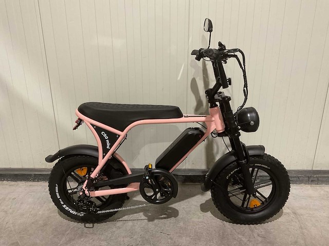 C80 mini roze elektrische fiets - afbeelding 45 van  63