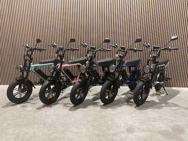 C80 mini roze elektrische fiets - afbeelding 60 van  63