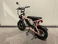 C80 mini roze elektrische fiets - afbeelding 7 van  63