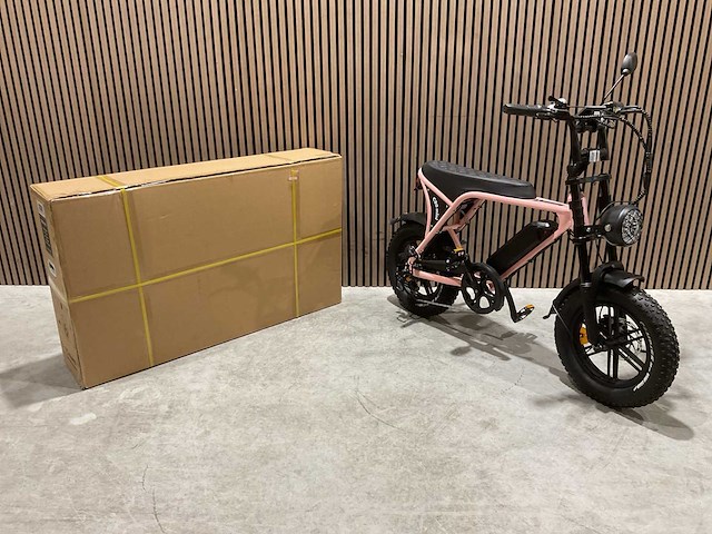 C80 mini roze elektrische fiets - afbeelding 10 van  46