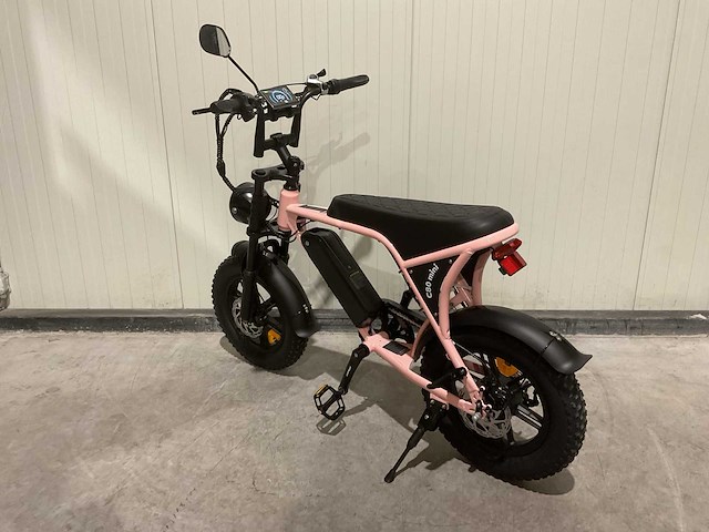 C80 mini roze elektrische fiets - afbeelding 7 van  62