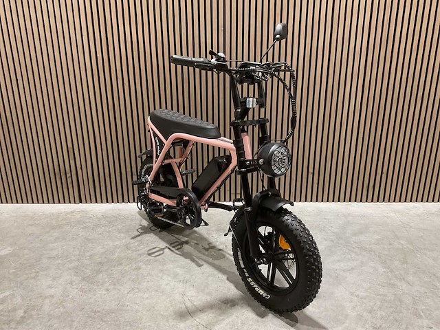 C80 mini roze elektrische fiets - afbeelding 31 van  62