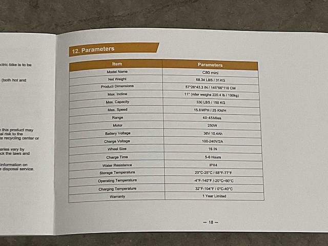 C80 mini roze elektrische fiets - afbeelding 57 van  62