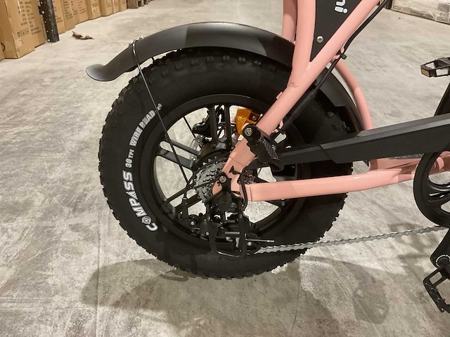 C80 mini roze elektrische fiets - afbeelding 16 van  18