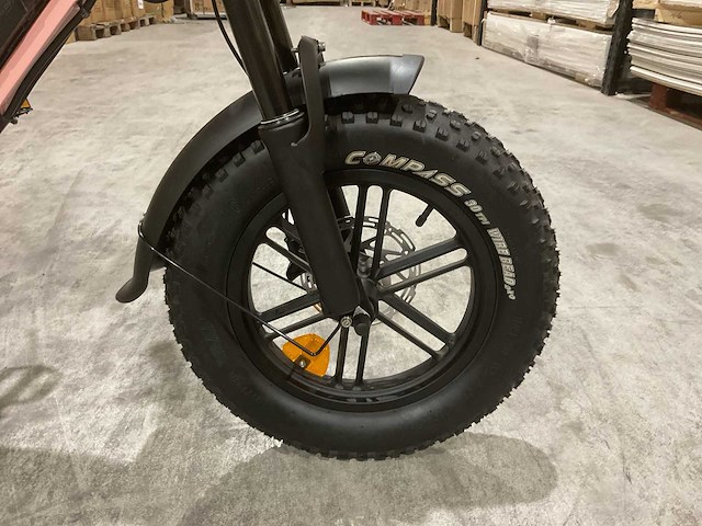 C80 mini roze elektrische fiets - afbeelding 17 van  21