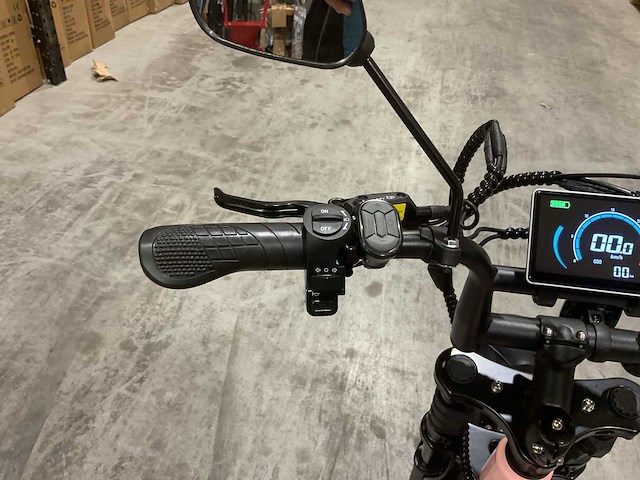 C80 mini roze elektrische fiets - afbeelding 16 van  16