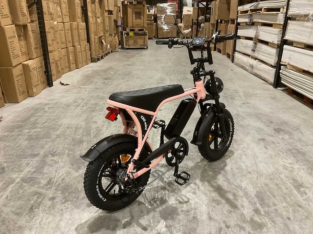 C80 mini roze elektrische fiets - afbeelding 14 van  19