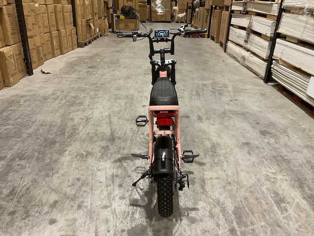 C80 mini roze elektrische fiets - afbeelding 17 van  19