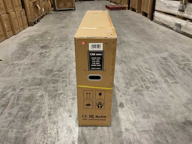 C80 mini roze elektrische fiets - afbeelding 11 van  21