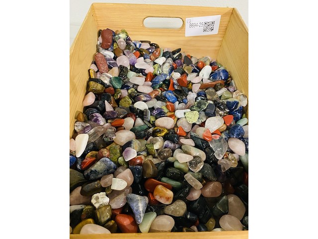 Ca. 10 kilogram trommelstenen luxe mix - afbeelding 4 van  4