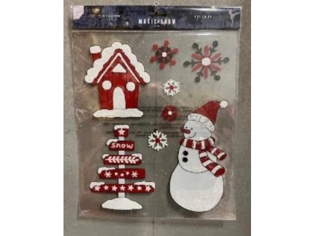 Ca. 10000x kerstraamstickers - afbeelding 1 van  2