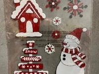 Ca. 10000x kerstraamstickers - afbeelding 1 van  2