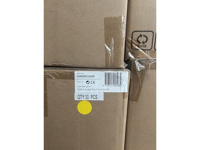 Ca. 1000x hdmi kabel - afbeelding 6 van  9