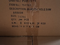 Ca. 1000x montagespil t.b.v. gatzagen, hikoki, 752183 - afbeelding 4 van  5