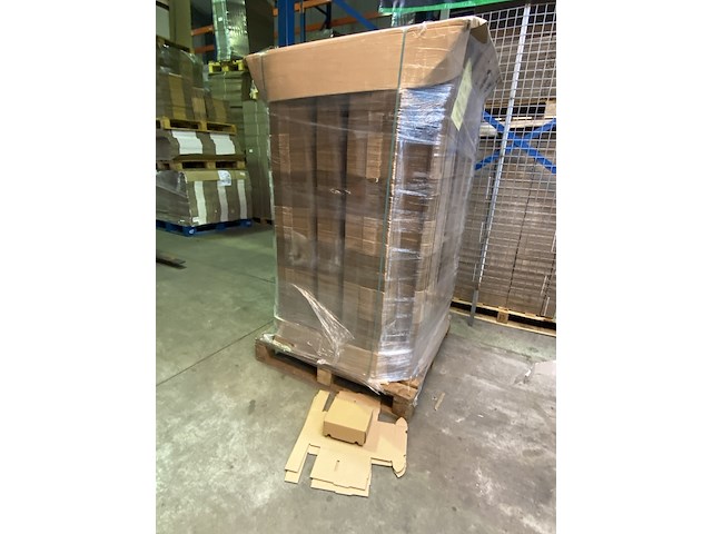 Ca. 1000x stansdozen 168x139x56mm, bruin - afbeelding 3 van  3