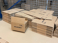 Ca. 1000x verzenddozen 18x14x11cm zware enkelgolf, bruin - afbeelding 2 van  4