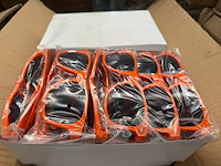 Ca. 1000x zonnebril wayfarer model oranje - afbeelding 3 van  3