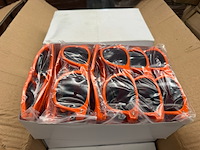 Ca. 1000x zonnebril wayfarer model oranje - afbeelding 2 van  3
