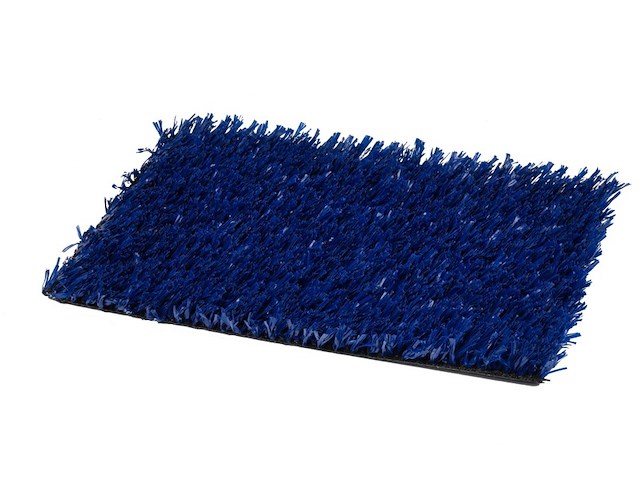 Ca. 100m2 kunstgras, 24 mm hoog, blauw - afbeelding 1 van  3