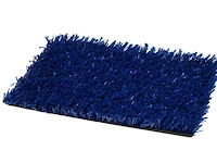 Ca. 100m2 kunstgras, 24 mm hoog, blauw - afbeelding 1 van  3