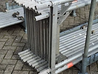 Ca. 100m2 renovatiesteiger, layher, blitz - afbeelding 9 van  54
