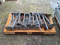 Ca. 100m2 renovatiesteiger, layher, blitz - afbeelding 14 van  54