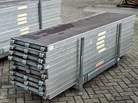Ca. 100m2 renovatiesteiger, layher, blitz - afbeelding 17 van  54