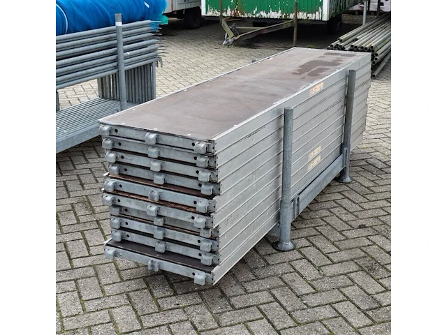 Ca. 100m2 renovatiesteiger, layher, blitz - afbeelding 22 van  54