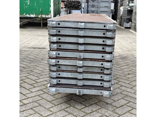 Ca. 100m2 renovatiesteiger, layher, blitz - afbeelding 24 van  54
