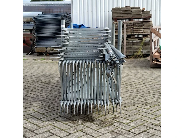 Ca. 100m2 renovatiesteiger, layher, blitz - afbeelding 27 van  54