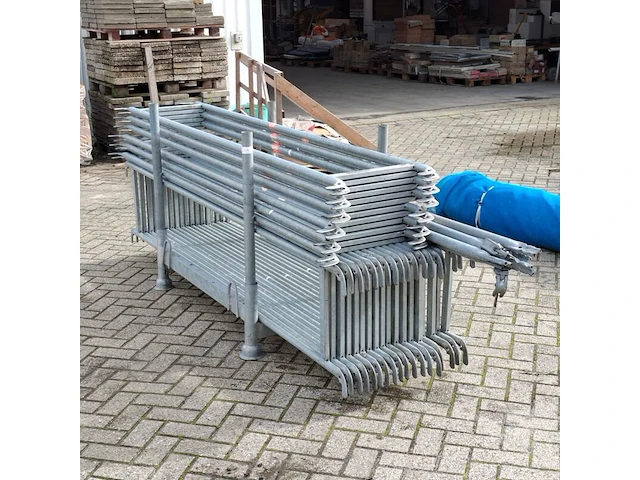 Ca. 100m2 renovatiesteiger, layher, blitz - afbeelding 28 van  54