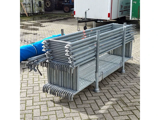 Ca. 100m2 renovatiesteiger, layher, blitz - afbeelding 29 van  54