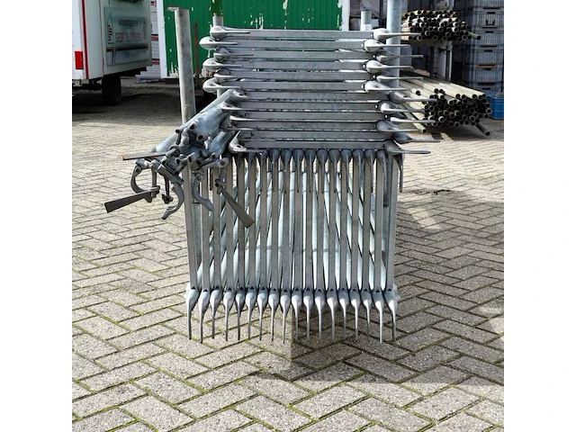 Ca. 100m2 renovatiesteiger, layher, blitz - afbeelding 30 van  54