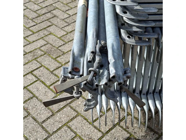 Ca. 100m2 renovatiesteiger, layher, blitz - afbeelding 32 van  54