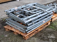 Ca. 100m2 renovatiesteiger, layher, blitz - afbeelding 39 van  54