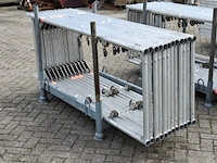 Ca. 100m2 renovatiesteiger, layher, blitz - afbeelding 34 van  54