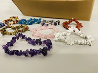 Ca. 100x armbanden split assorti, divers - afbeelding 4 van  4