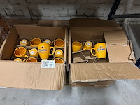Ca. 100x chocomel mokken/glazen - afbeelding 4 van  6