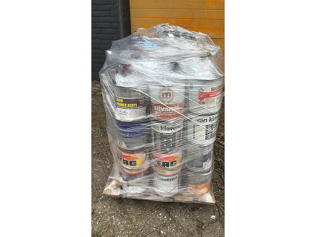 Ca. 100x diverse merken aflakken , sigma, wijzonol, trimetal, flexa, verschillende kleuren - afbeelding 2 van  2