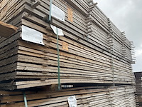Ca. 100x douglas planken fijnbezaagd, 22x200mm, lengte 400cm - afbeelding 4 van  4