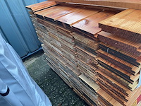 Ca. 100x douglas zweeds rabat, 21x190mm, lengte 400cm - afbeelding 3 van  3