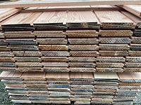 Ca. 100x douglas zweeds rabat, 21x190mm, lengte 400cm - afbeelding 3 van  3