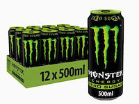 Ca. 100x energiedrink - 12 pack monster, green, zero - afbeelding 1 van  1