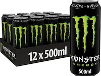 Ca. 100x energiedrink - 12 pack monster, green - afbeelding 1 van  1