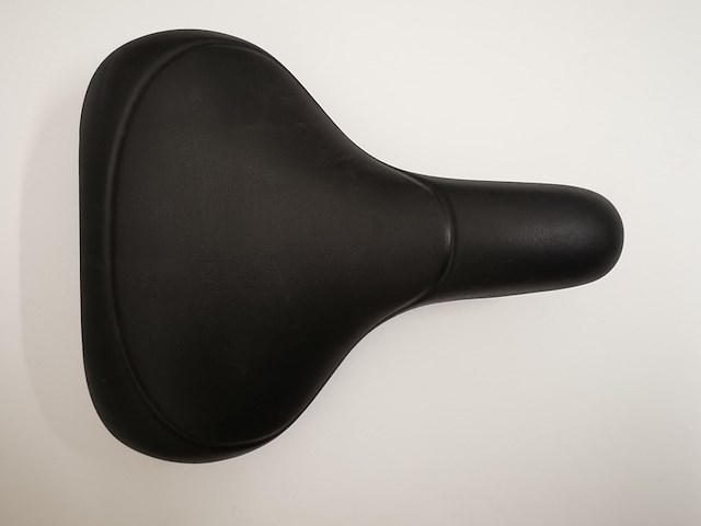 Ca. 100x fietszadel (stevig), zwart - afbeelding 1 van  4